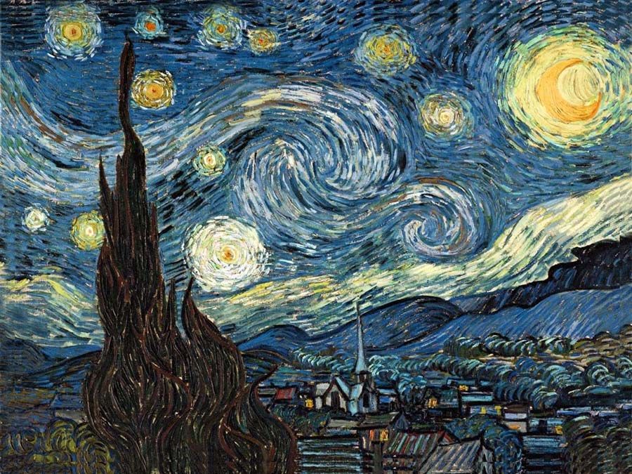 Vincent van Gogh The Starry Night 2